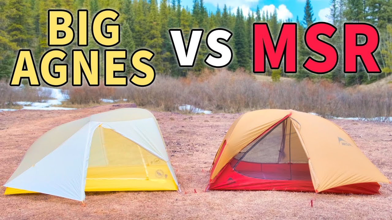 KTO ROBI NAJLEPSZY NAMIOT? MSR FreeLite kontra Big Agnes Tiger Wall