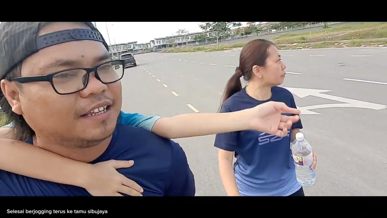 FEODORA IKUT SAMA BERJOGGING // SELESAI BEJOGGING TERUS KE TAMU SIBUJAYA