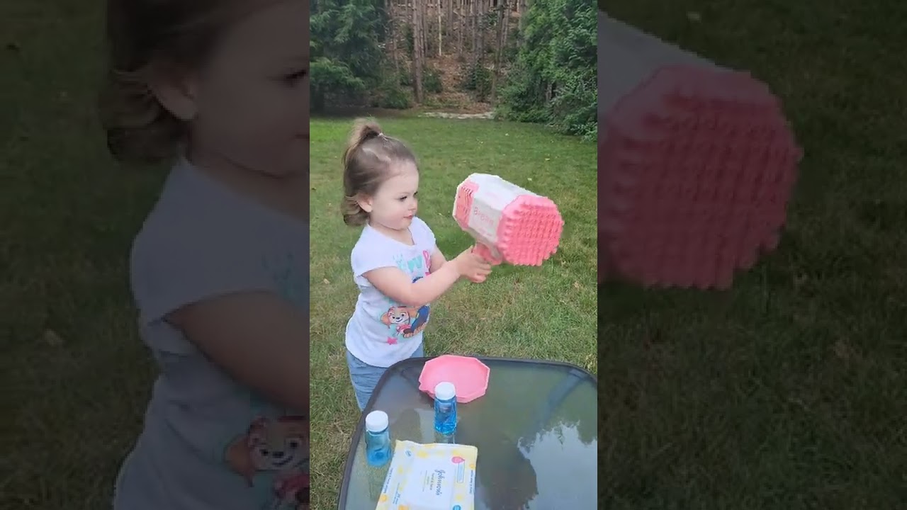 the bazooka bubble gun has arrived