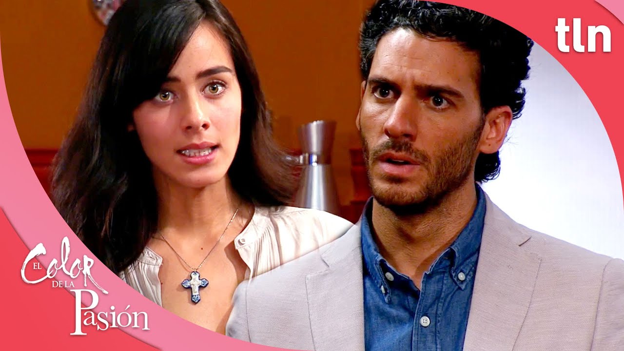Lucía le reclama a Marcelo su doble juego | El color de la pasión 1/2 | Capítulo 30 | tlnovelas