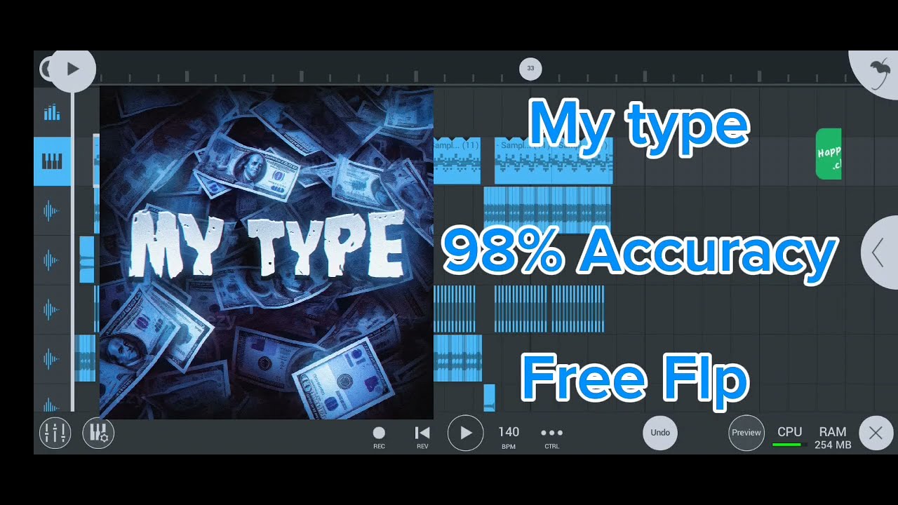 My type 98% Accuracy (Free Flp)