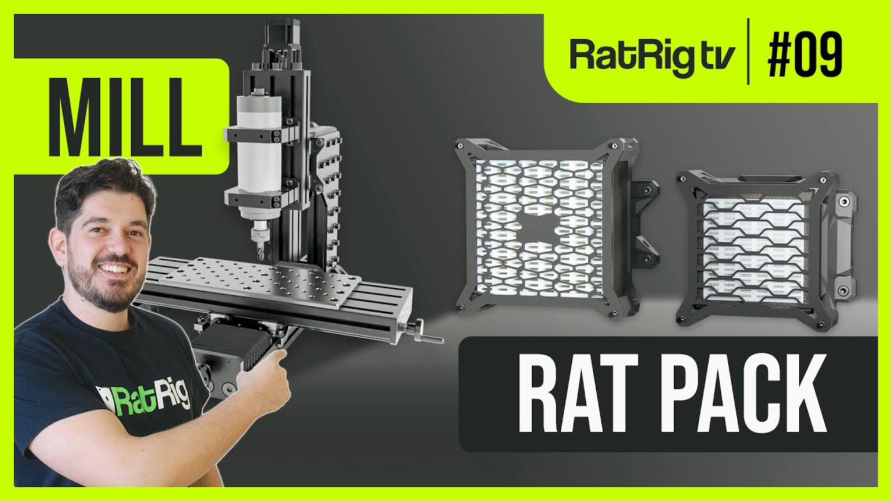 A universal HEPA/Carbon filter for 3D Printers, and the Mill starts Beta Testing | Rat Rig TV #09