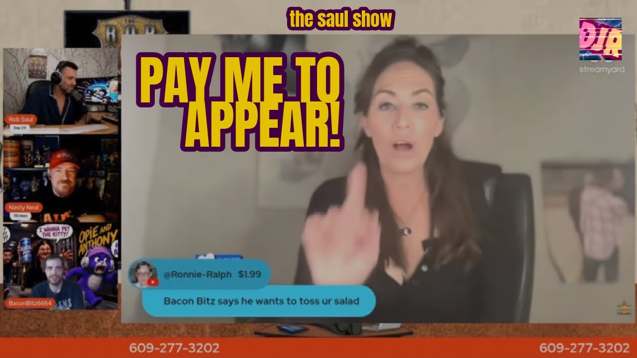 Saul Show: Ashley Cummings Drama: Demands Pay & Exposes Nasty Neal | feat. BaconBitz
