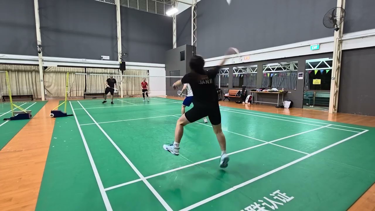 Jane/Pheng vs. Anna/Qiang | Cereza Sport Hall #badminton #sportsingapore 17 Jan 2026