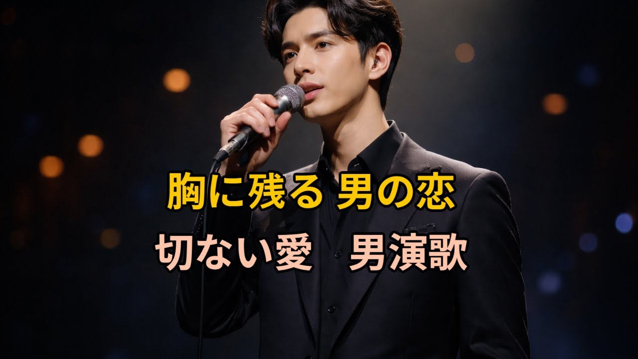 忘れられない恋を抱く　切ない愛を歌う 男演歌集