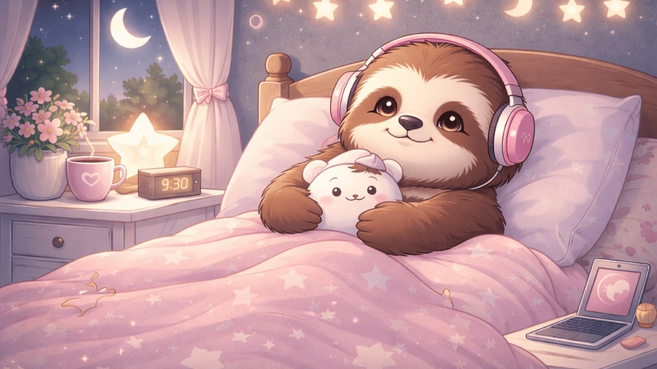 Relax with Lumi | Cozy Bedtime Lofi | Calm Night Focus Stream (Live)