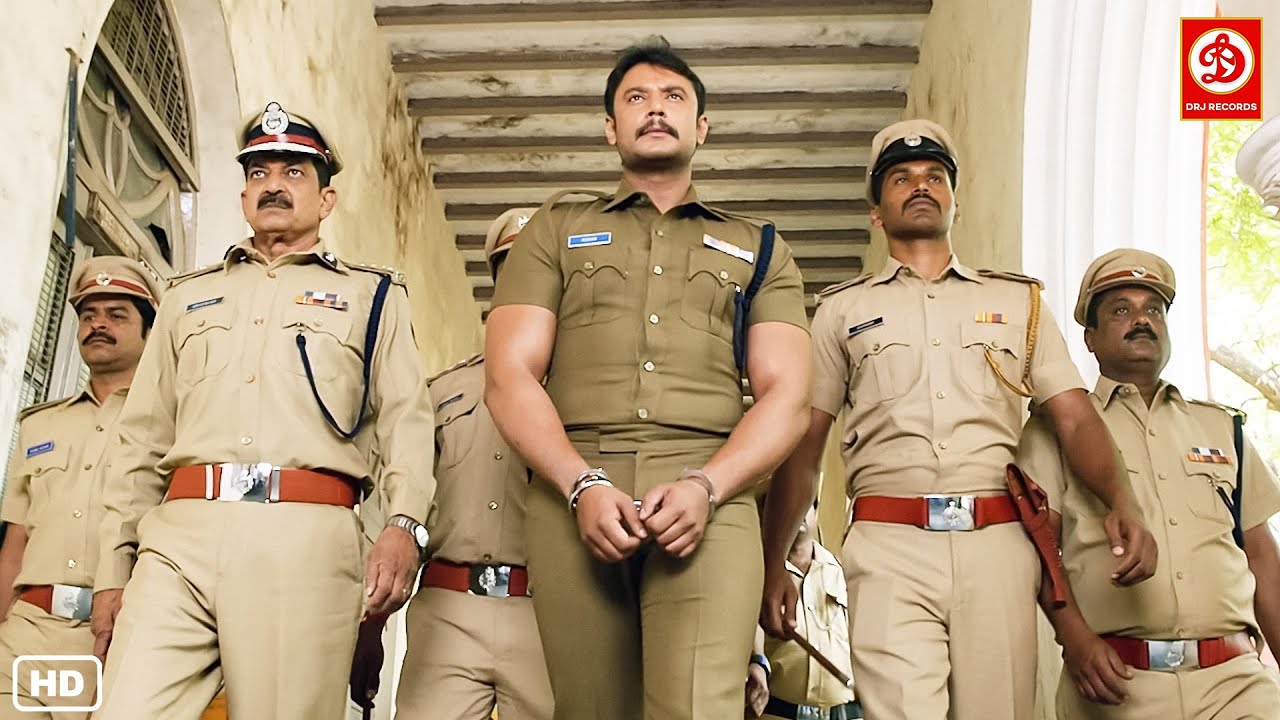 देखिए जब दर्शन का नकली IPS ऑफिसर बनने को पुलिस डिपार्टमेंट को पता चला | दर्शन जबरदस्त फुल एक्शन सीन