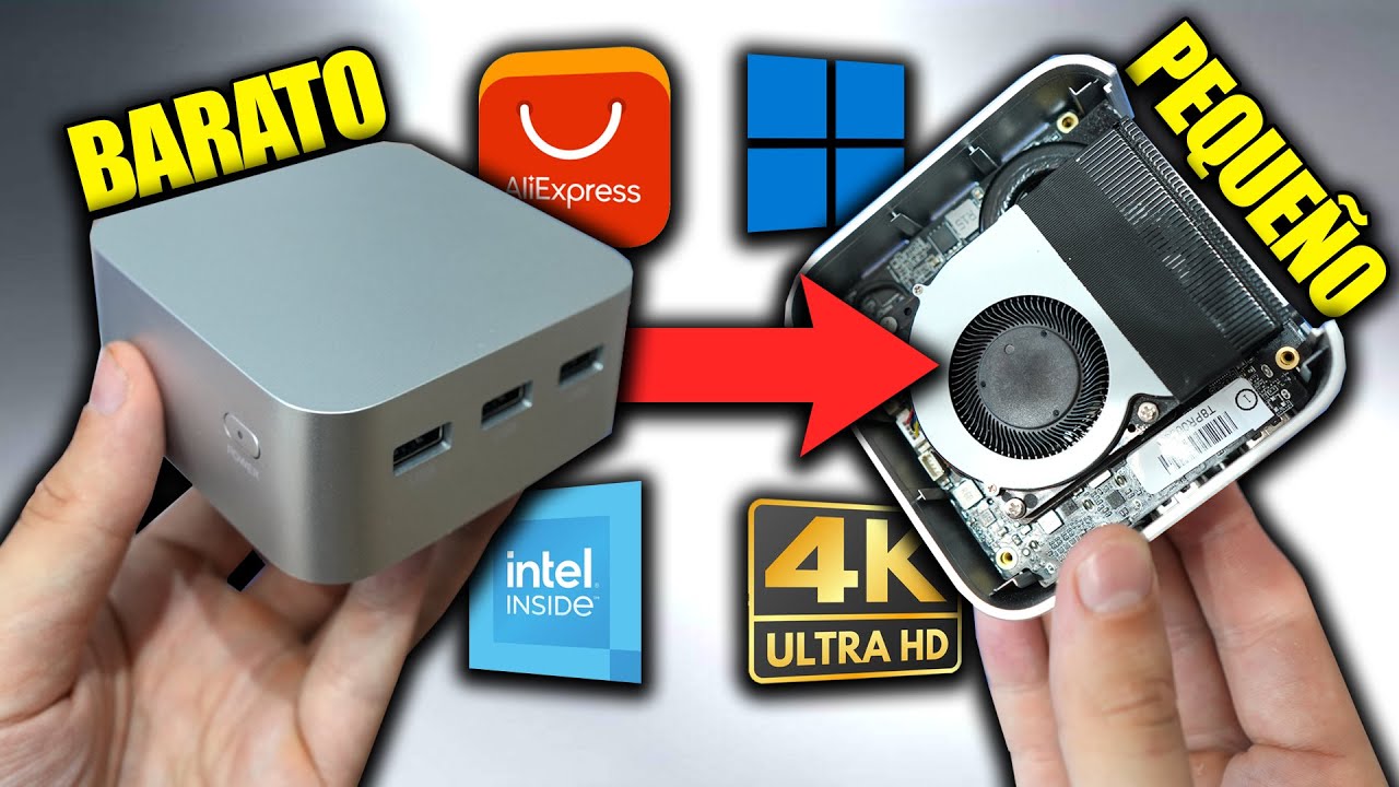 Compré el Mini PC Intel MÁS PEQUEÑO y BARATO de AliExpress