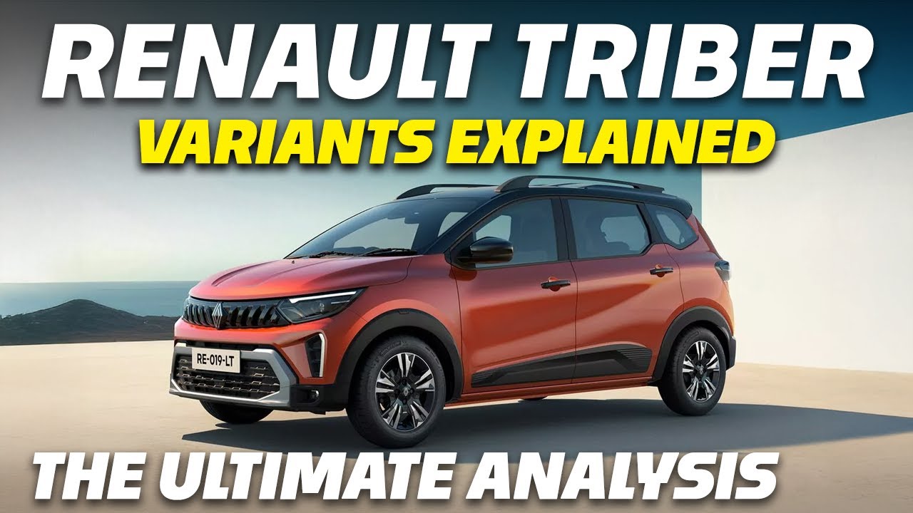 2025 Renault Triber Variants Explained | Authentic, Evolution, Techno, Emotion