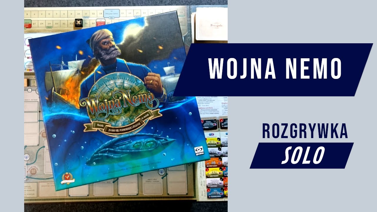 Wojna Nemo - zasady i pełna rozgrywka solo