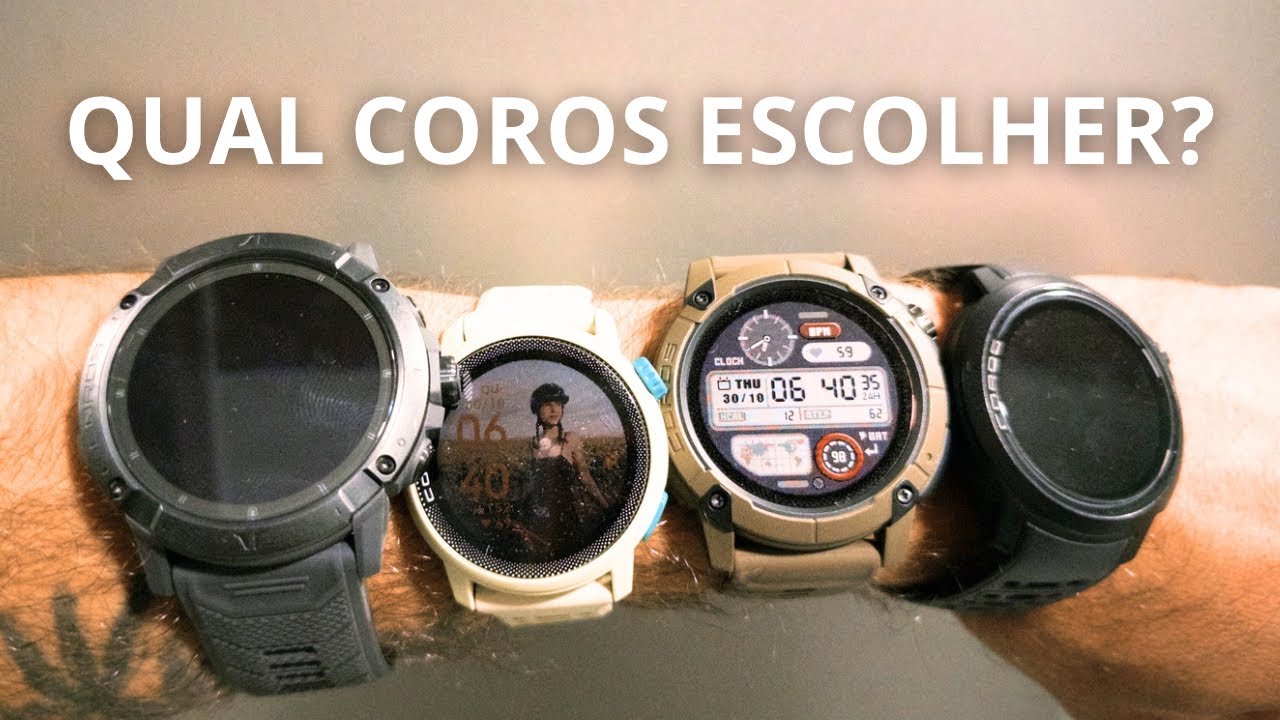 O relógio perfeito para corredores? Comparativo completo COROS