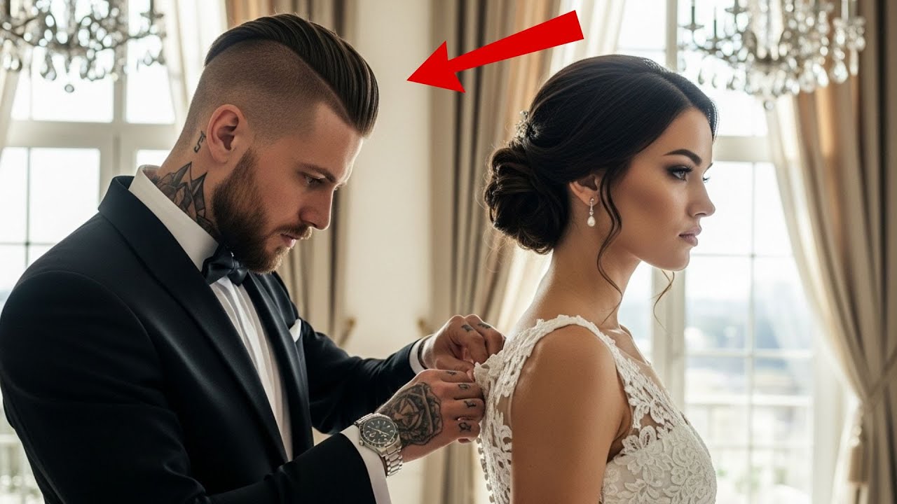A Stranger Adjusted Her Wedding Dress — The Mafia Boss Whispered Your Groom Will Not Come