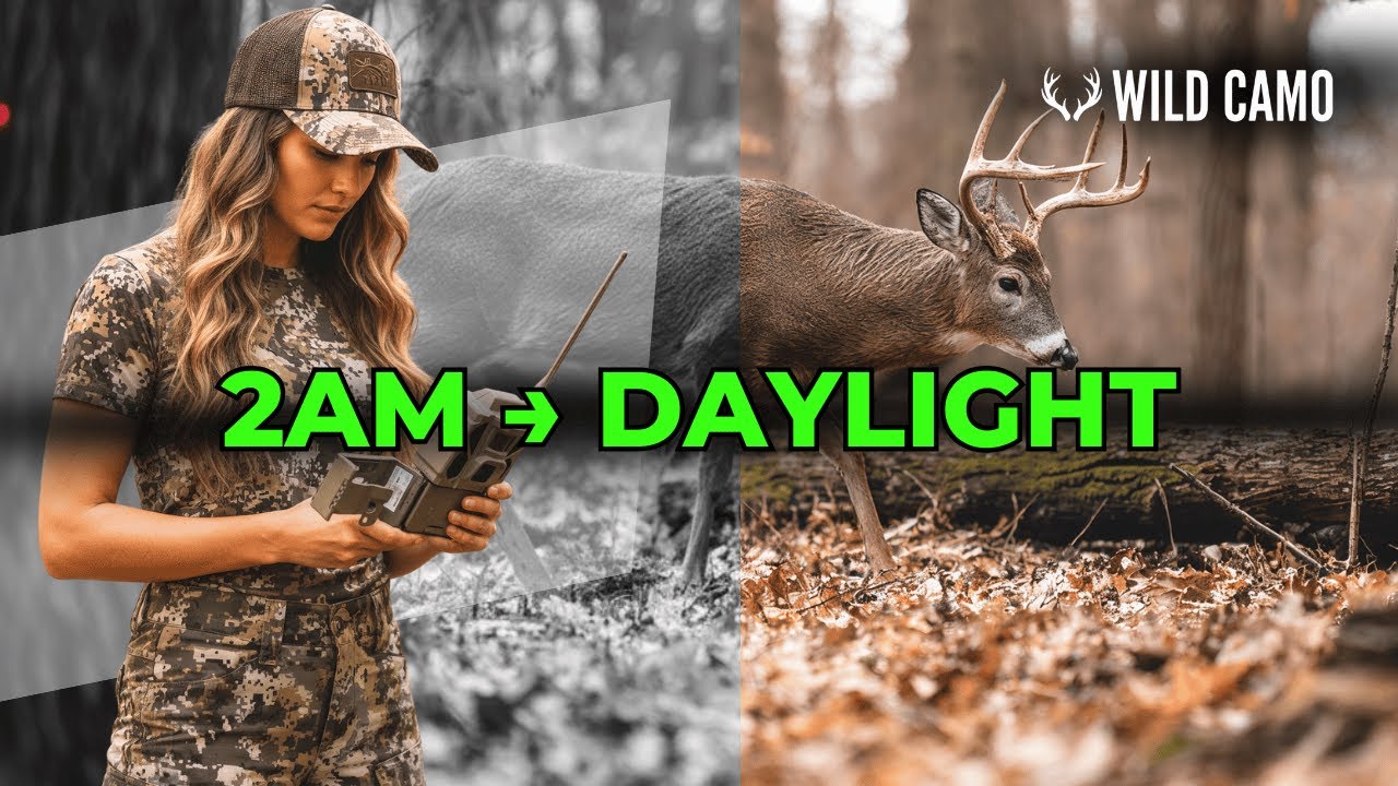 Превратите фотографии оленя в 2 часа ночи в дневную охоту: раскрыта стратегия использования камер...