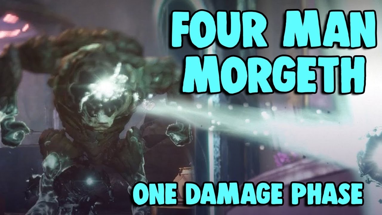 4 Man Morgeth in 1 Phase | Last Wish Raid Boss | Destiny 2