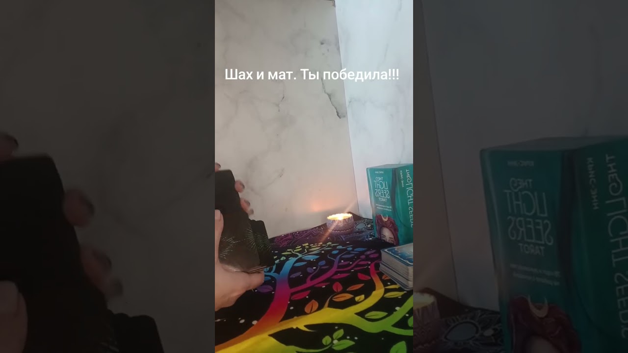 ШАХ И МАТ. ТЫ ПОБЕДИЛА!!!