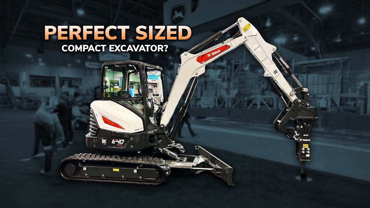 A Closer Look: Bobcat&rsquo;s E40 Mini Excavator Gets Long Arm, Short Tailswing