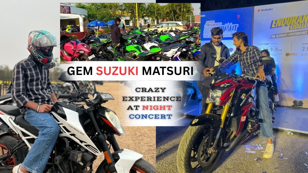 GEM SUZUKI MATSURI EVENT | TELUGU VLOGS | SUPER BIKES | AJAY AJJU OFFICIAL 