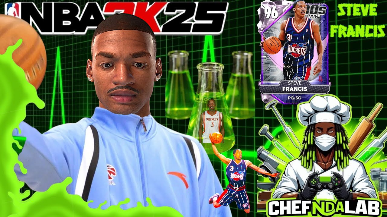 The Realest Steve Francis NBA 2k25 Face Creation (Chef's Edition) 💪🏾🔥🔥