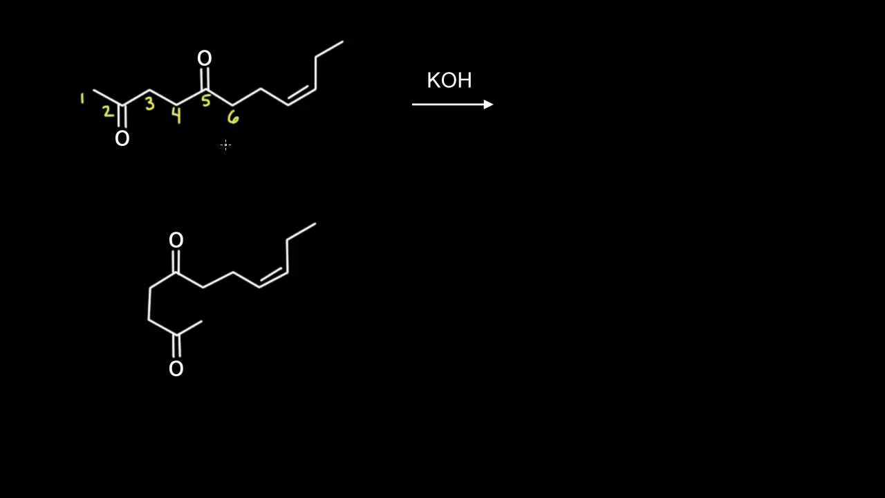 Condensación aldólica intramolecular