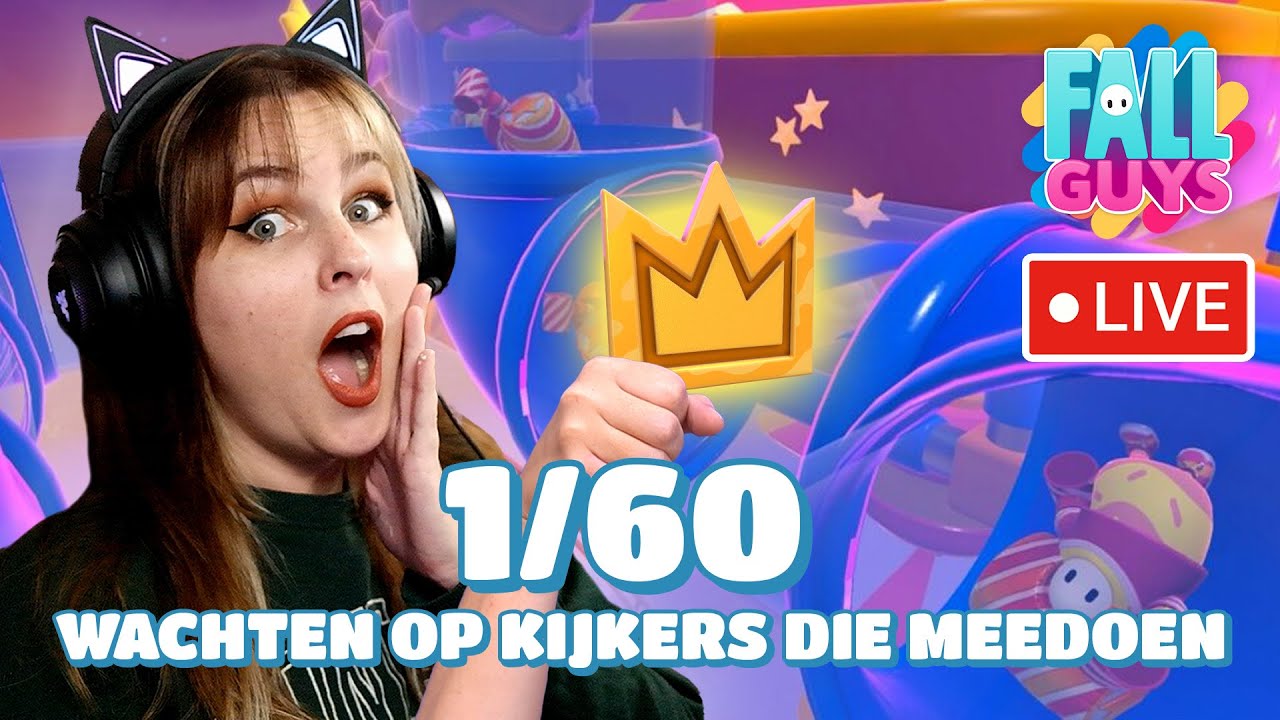 WIE VERSLAAT MIJ? - FALL GUYS met KIJKERS SPELEN!