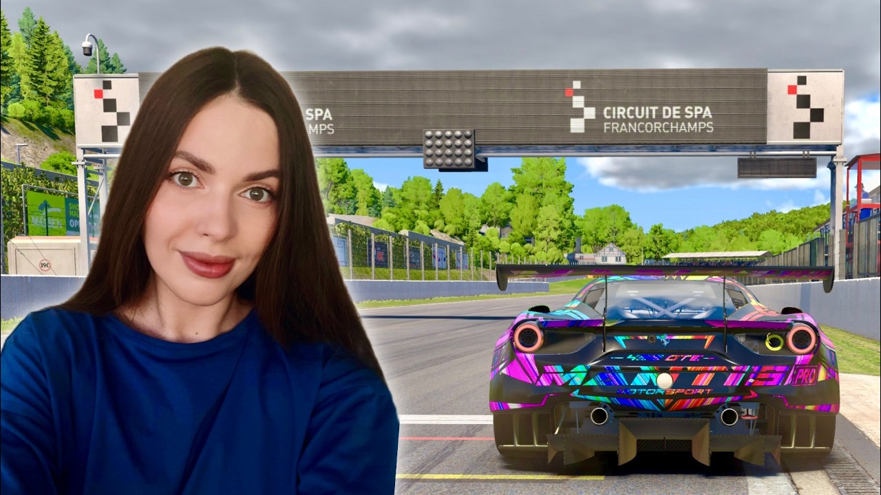 Покатаем GTE IRacing