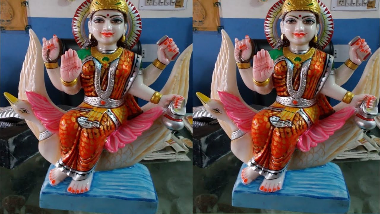 Brahmani mata marble murti...9057296034💥