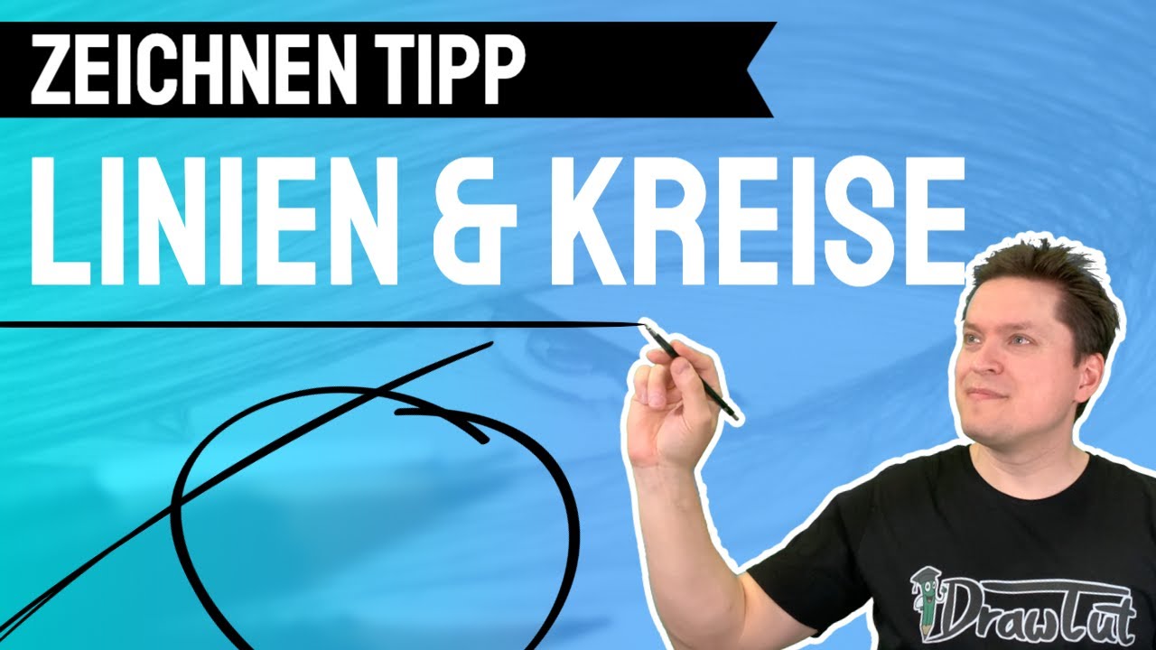LINIE & KREIS ZEICHNEN 👉 Zeichnen Tipp - Gerade Linien und runde Kreise noch einfacher zeichnen