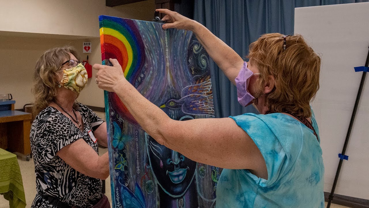 At Placerville art show, a stand against racist flyers, nooses and Hangtown nickname