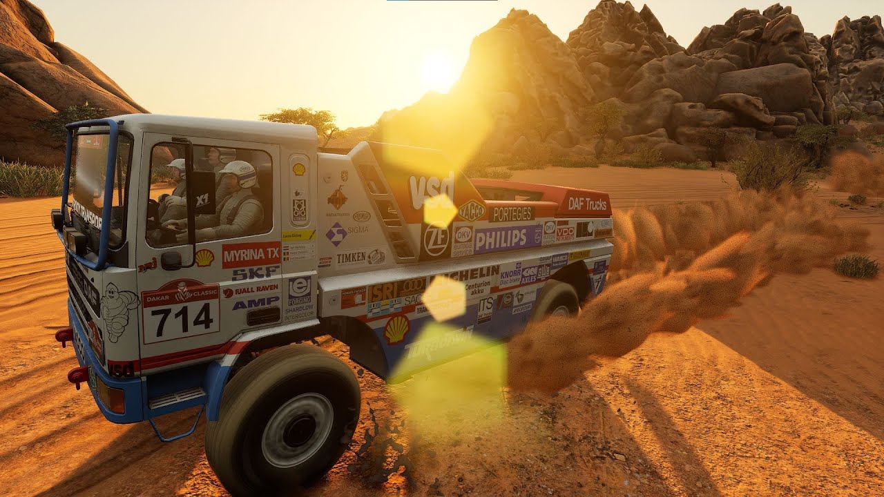 DAF FAV 95 600 X1 - Jan de Rooy | Dakar Desert Rally - Gameplay [4K60FPS]