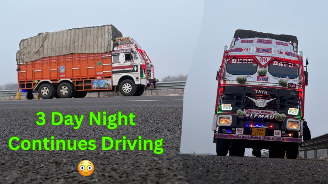 Sunil Kya Jaani Drive Kar Skyta Hai | Continue Driving 3 Day And Night | Banana 🍌 Load Maharashtra 