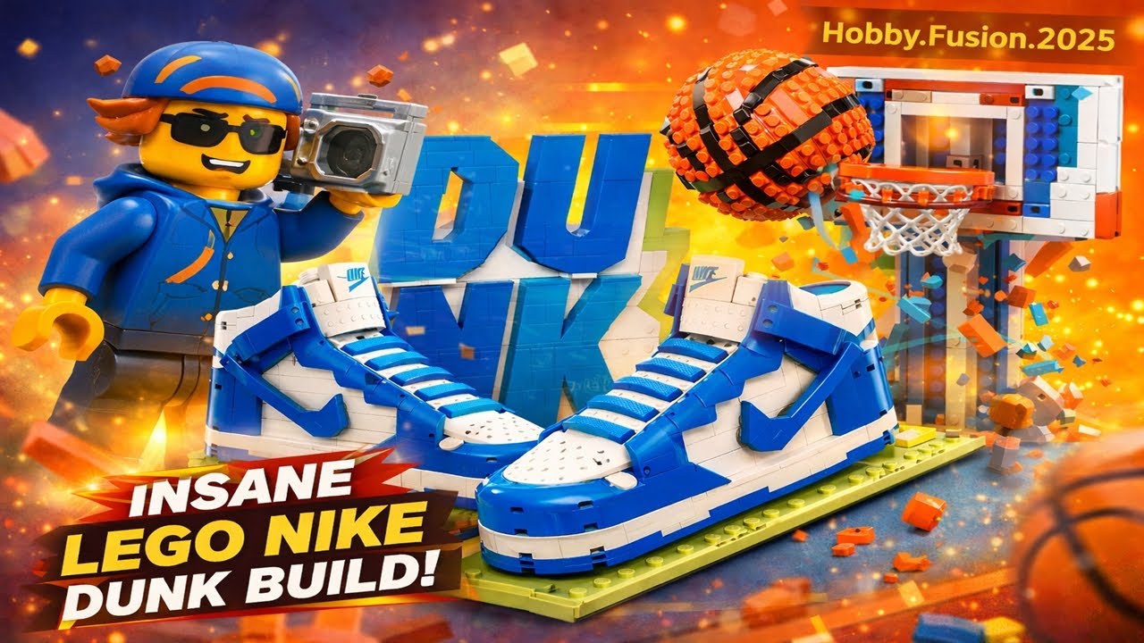 BUILD: Nike Dunk x LEGO Set | 43008 | Iconic Sneaker | Urban Fashion | Legendary Hype | Collector