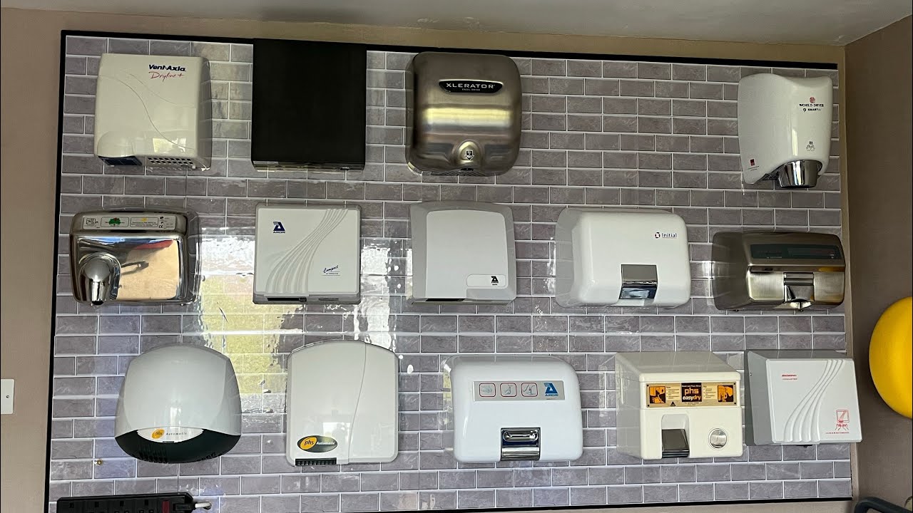 All My Hand Dryers Working! Pt2