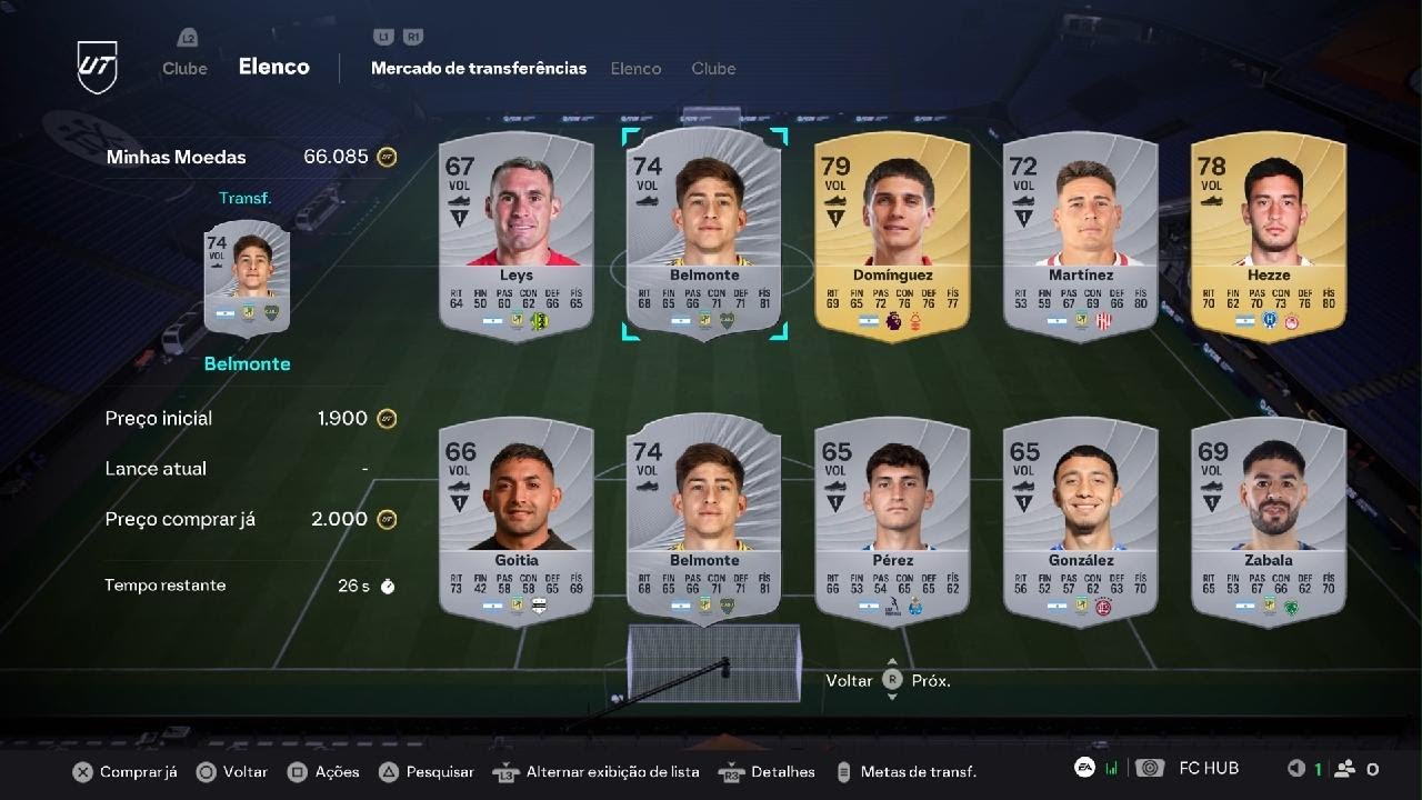 EA SPORTS FC 26 (6ª Div) PS5 Partida 6
