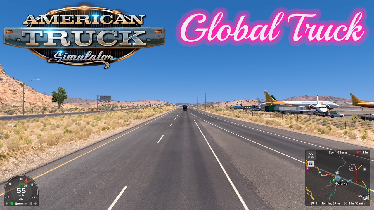 American Truck Simulator = 26/0128 - Viajando pelo Estados Unidos