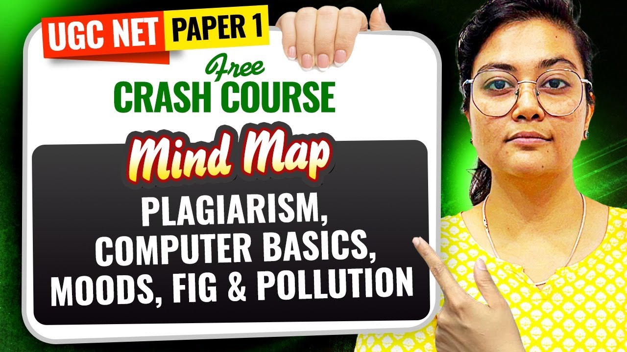 UGC NET Paper 1 | Plagiarism, Computer Basics, Moods, Figures & Pollution | Aditi Mam