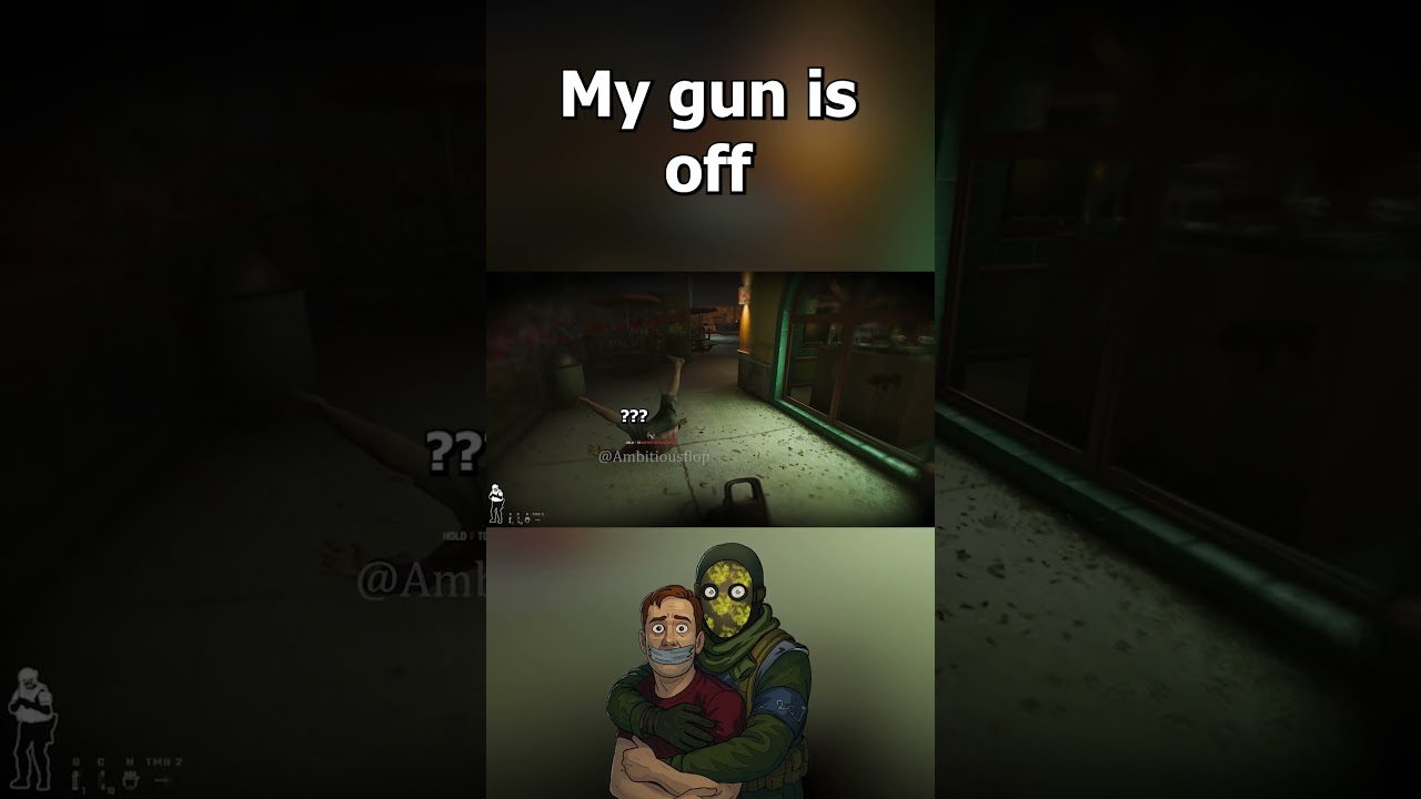 Мой пистолет выключен @Zcorepanda 