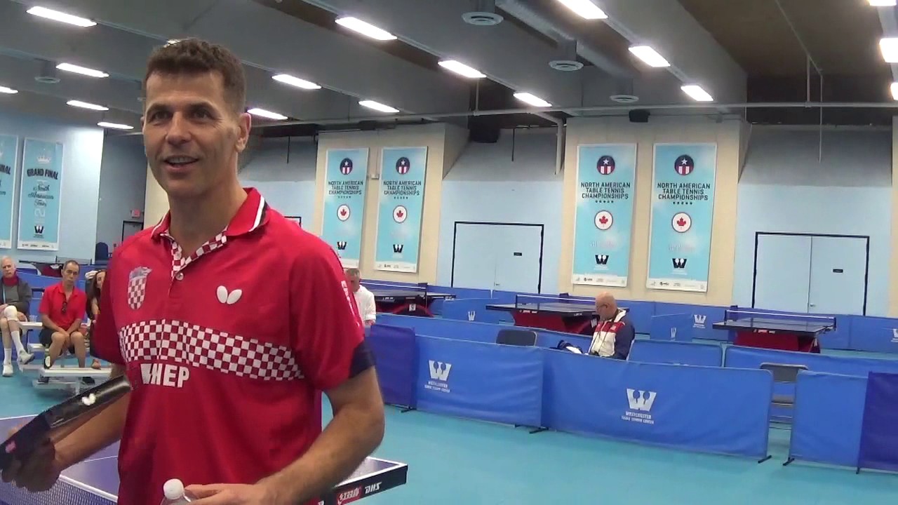 Zoran Primorac - Special Guest Visit - Westchester Table Tennis Center