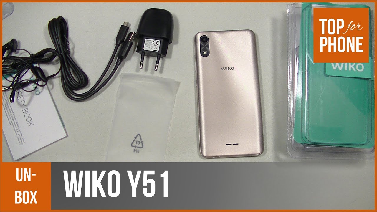 WIKO Y51 - déballage par TFP