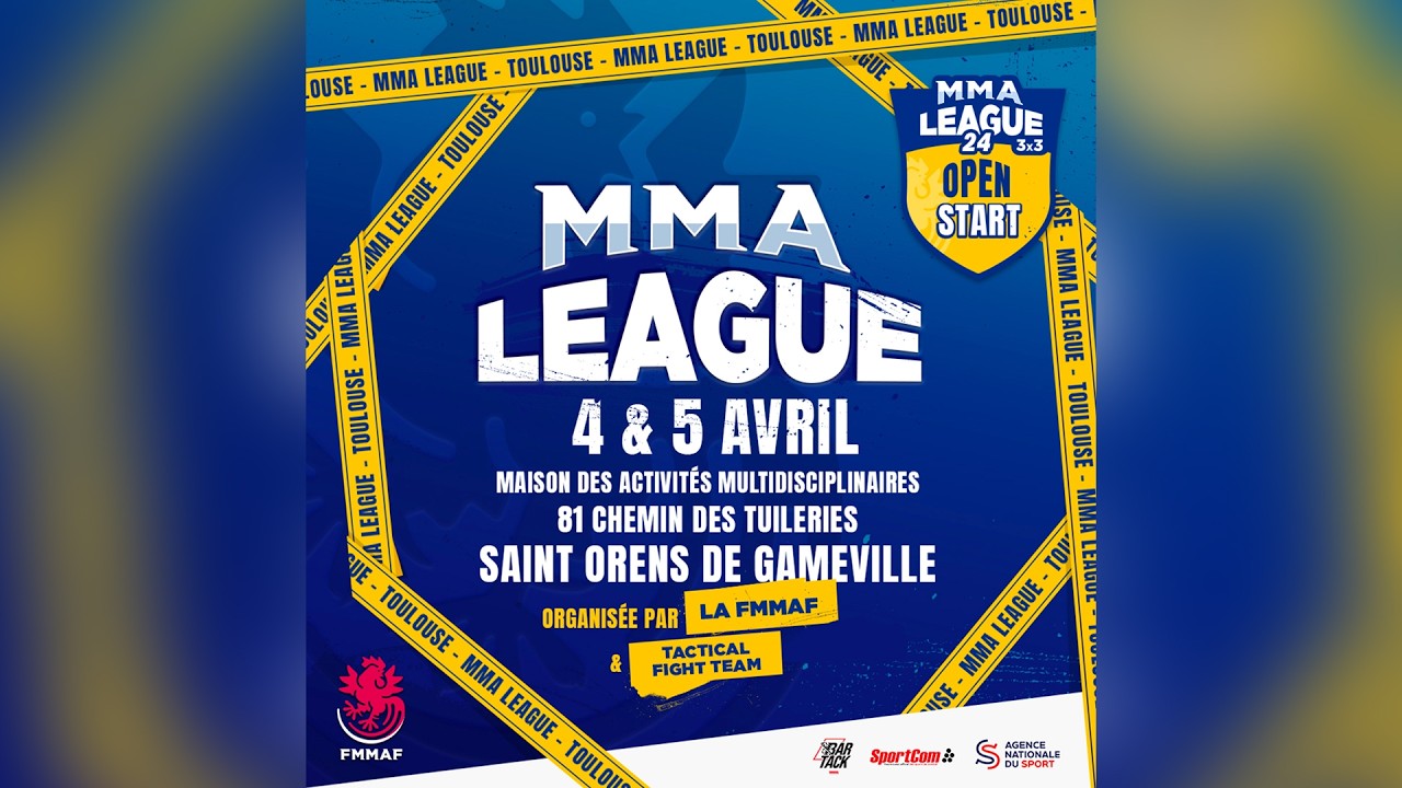MMA League 24 FMMAF - St Orens de Gameville - Cage 3 / Jour 2
