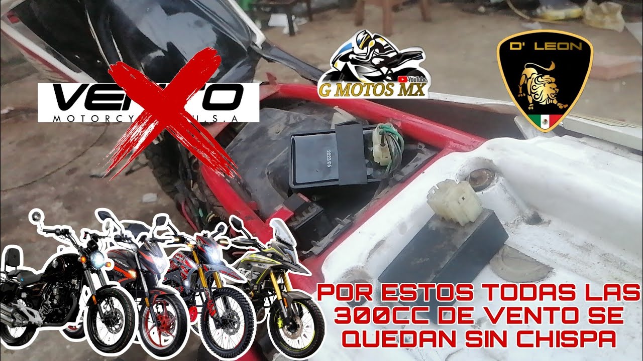 Por que a las Vento siempre les falla la Chispa de 200cc a 300cc - Taller De Motos D' LEON 🦁🏍️