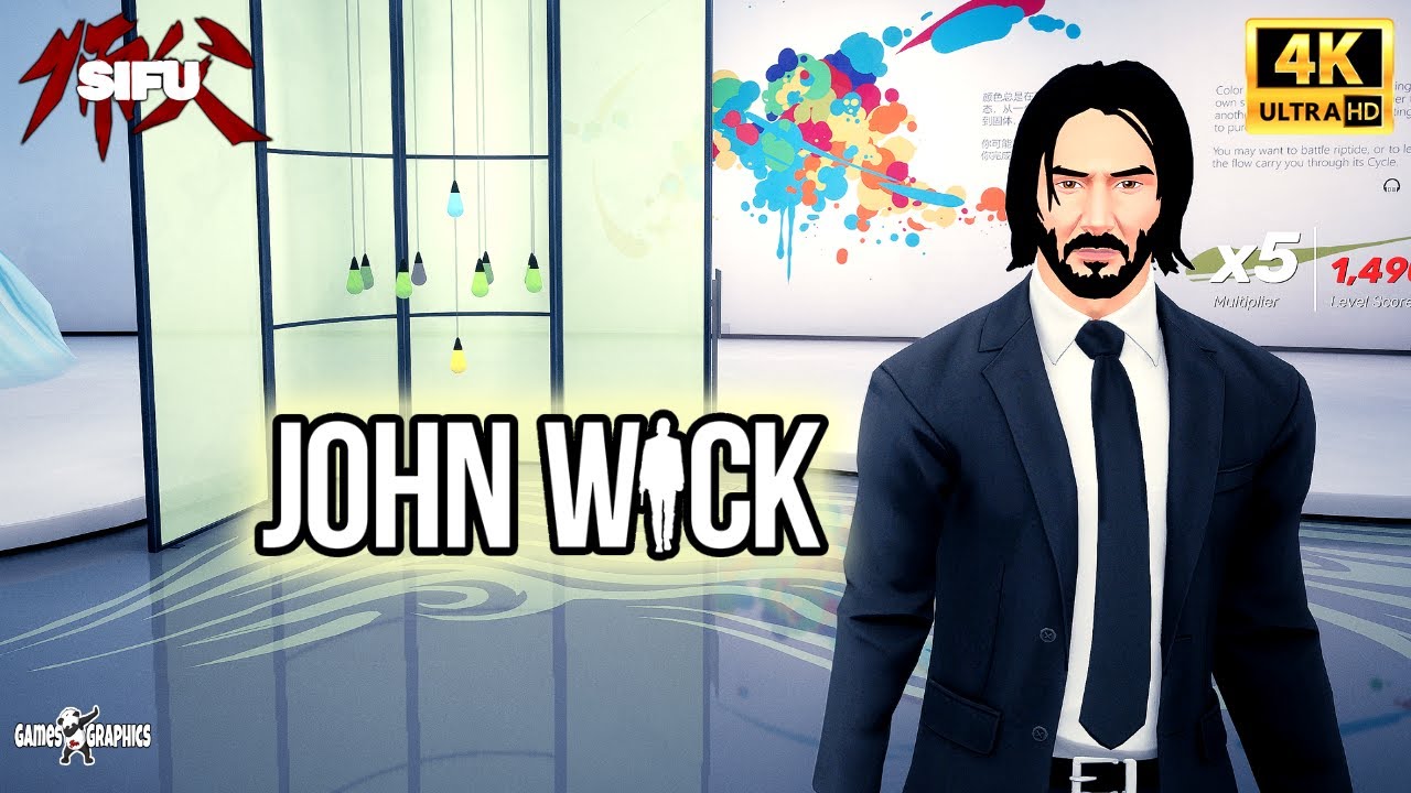JOHN WICK KICKS BUTT!! (SIFU MODS) 2022 [4K]