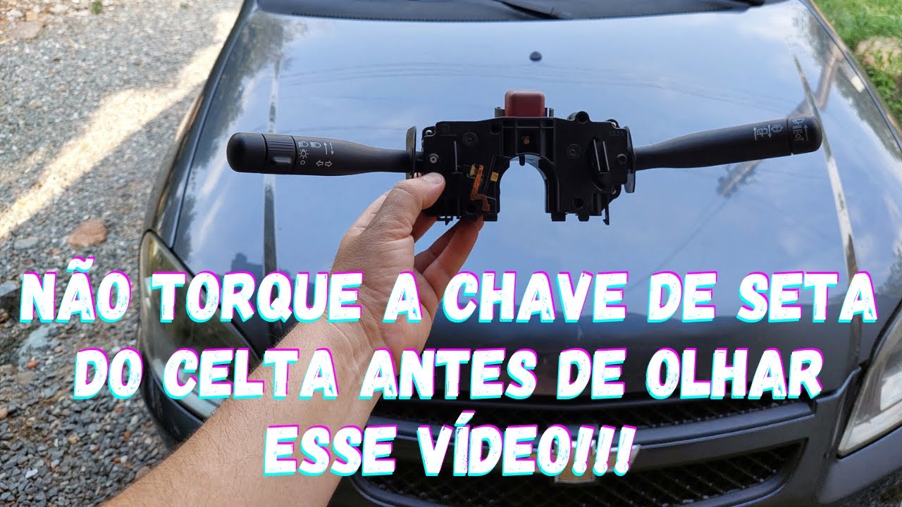Como consertar a chave de seta do celta em casa.