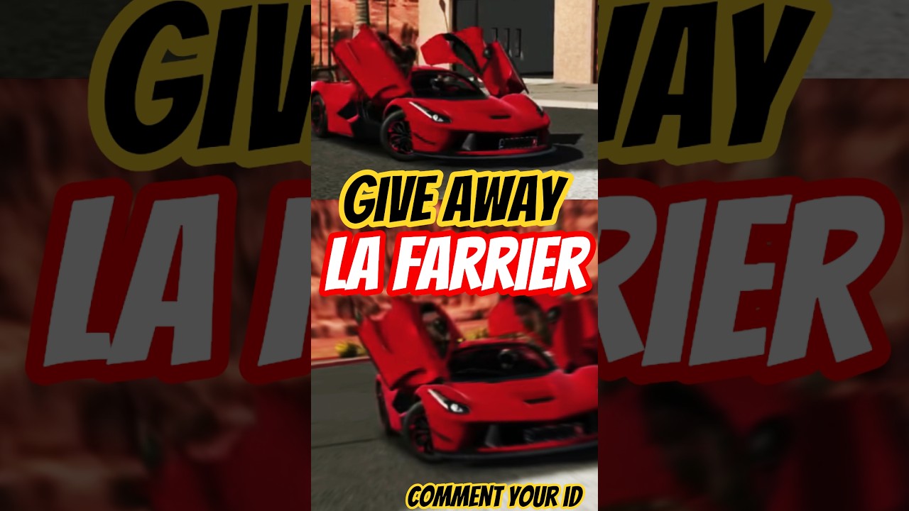 Car parking multiplayer La  farrier Giveaway🎁✨ 