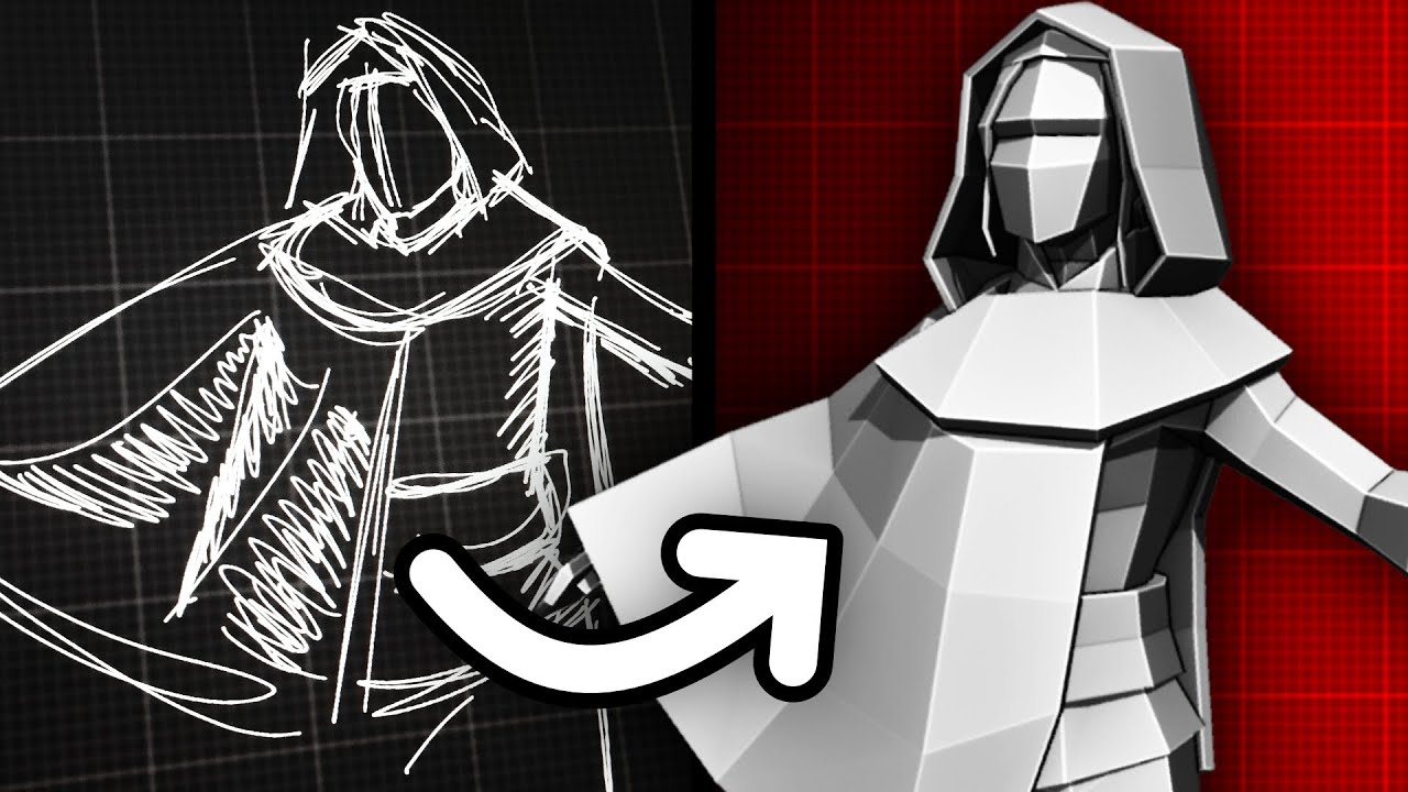 How to design Game Characters for Blender!