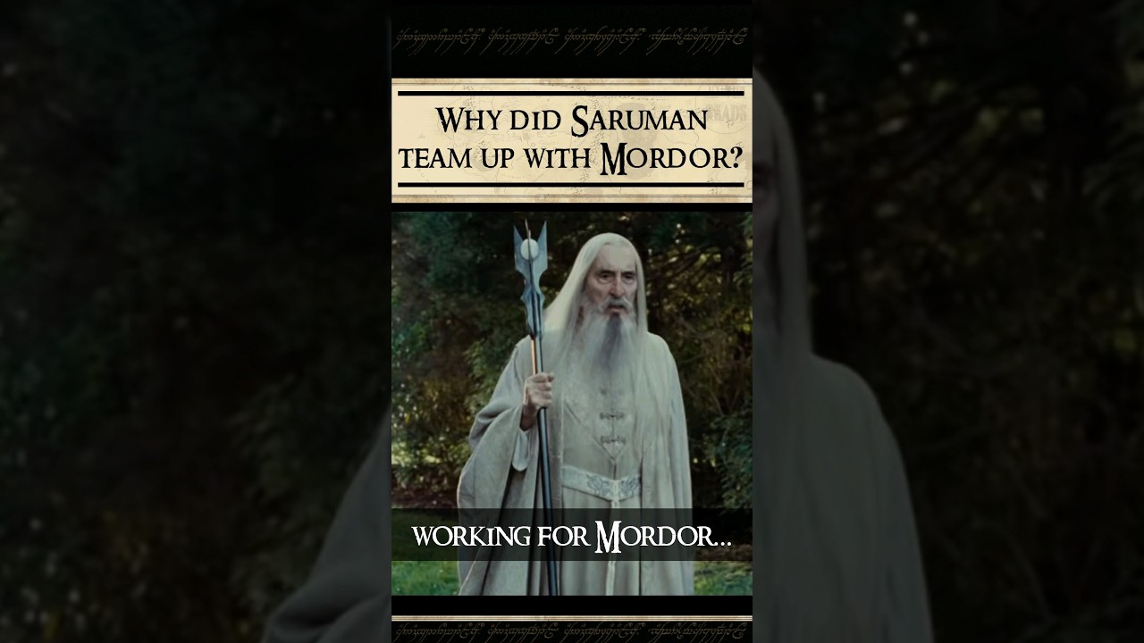 Почему Саруман объединился с Мордором? #lotr_qa