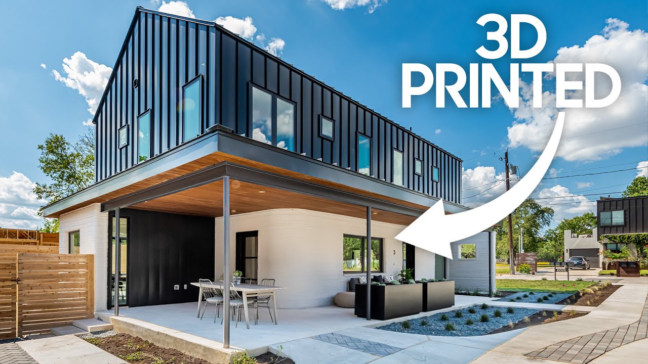 Update on 3D CONCRETE PRINTED Houses - They’re GORGEOUS
