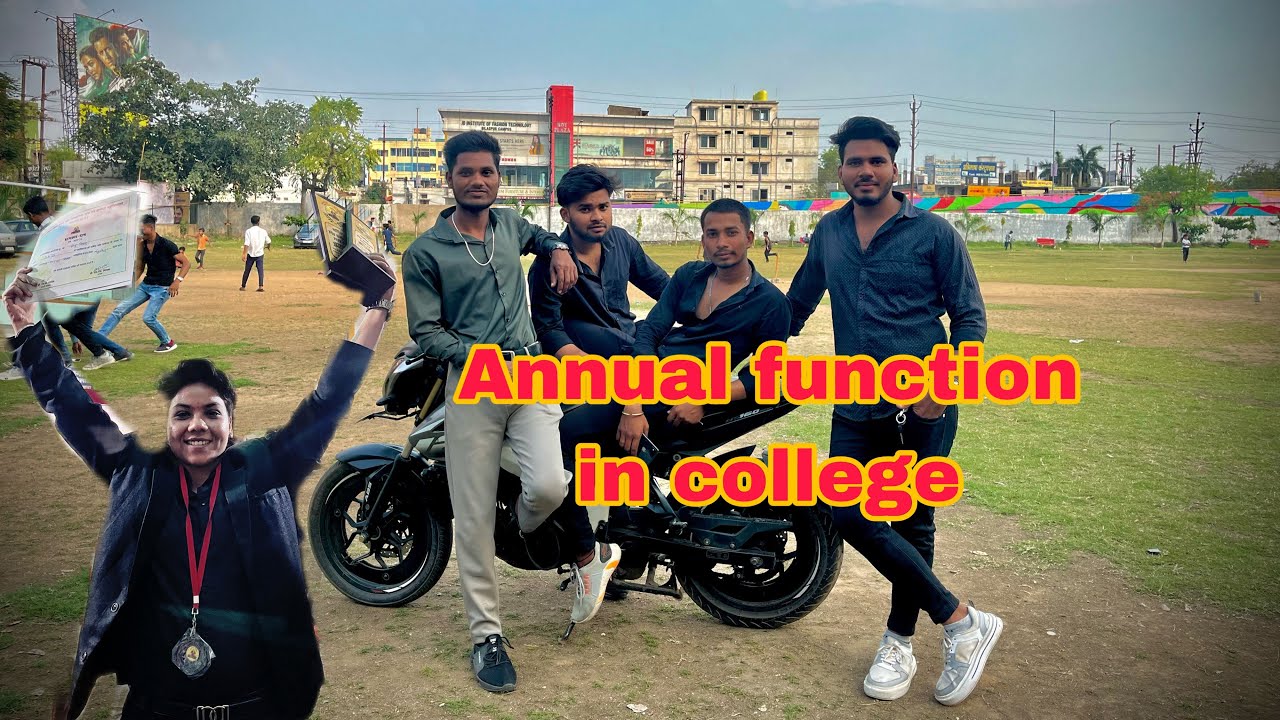 COLLEGE ANNUAL FUNCTION 🥳 02/ 03 /2024 JP Verma College🎓 Bilaspur, Chhattisgarh
