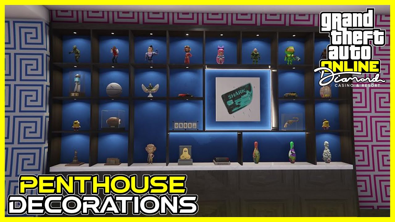 Discover All Casino Penthouse Decorations in GTA Online #gta #gta5 #gtaonline #gtav