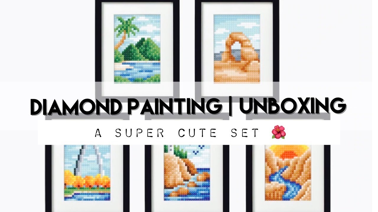 Diamond Painting Unboxing | Paint Gem Mini Set