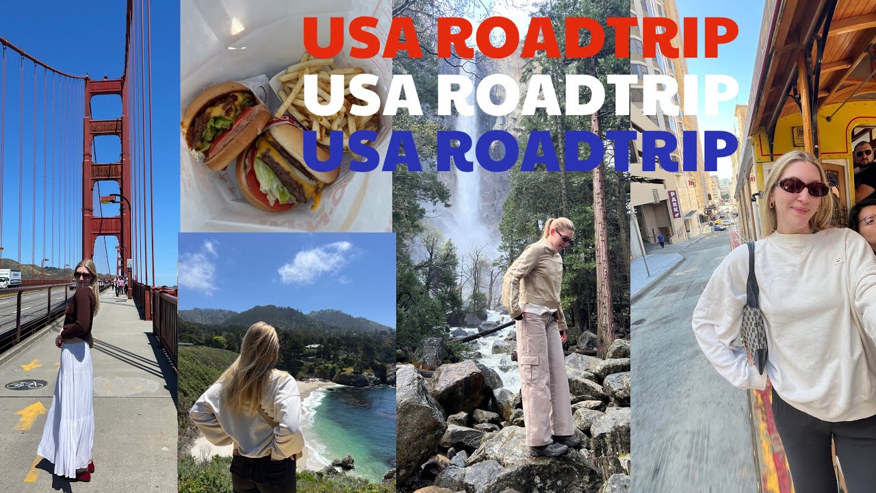 USA VLOG PART 1 | roadtrip i Californien